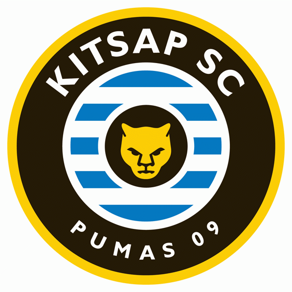 kitsap pumas sc 2009-pres primary Logo t shirt iron on transfers
